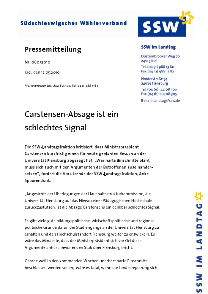 Was schreiben wenn er absagt? Was schreiben wenn er absagt?
